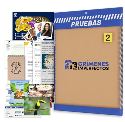 Crímenes Imperfectos, Caso 2: El Crimen de Coliente. Escape Room Juego de Mesa Adultos, Resolver Caso Policial Asesinato, Resolver Crimen. Juego Misterio, Investigación y Detectives, Caja del Crimen