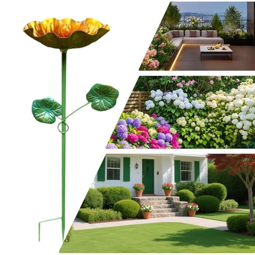 Abreuvoir pour animaux de jardin en métal solide contre l'usure climatique - 5
