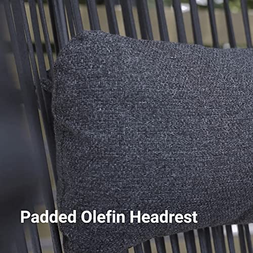 Grand Patio Outdoor Holand Wicker Egg Chair, Patio Lounge Chair With Olefin Thick Cushion, Cocoon Chairs For Indoor And Outdoor, Living Room, Balcony, Porch, Poolside #TOP6