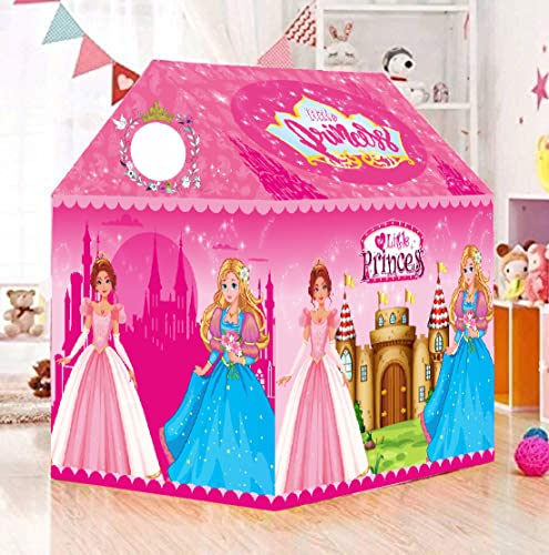 DILLARD’S Jumbo Size Extremely Light Weight,Water Proof Tent House Tent for Girls and Tent House for Kids (PR Pink)