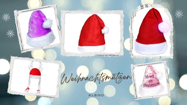 Weihnachtsmütze Mit Huhn Und Hahn-Druck, Erwachsen Produktbild-Vorschau 11