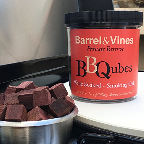 Wood Chips Wine BBQubes