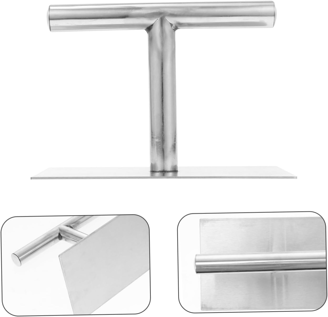 Stainless Steel Cake Presser Tool for Nougat and Meat Pies Compact Kitchen Gadget with Comfortable Grip for Baking and Dessert Making image 2
