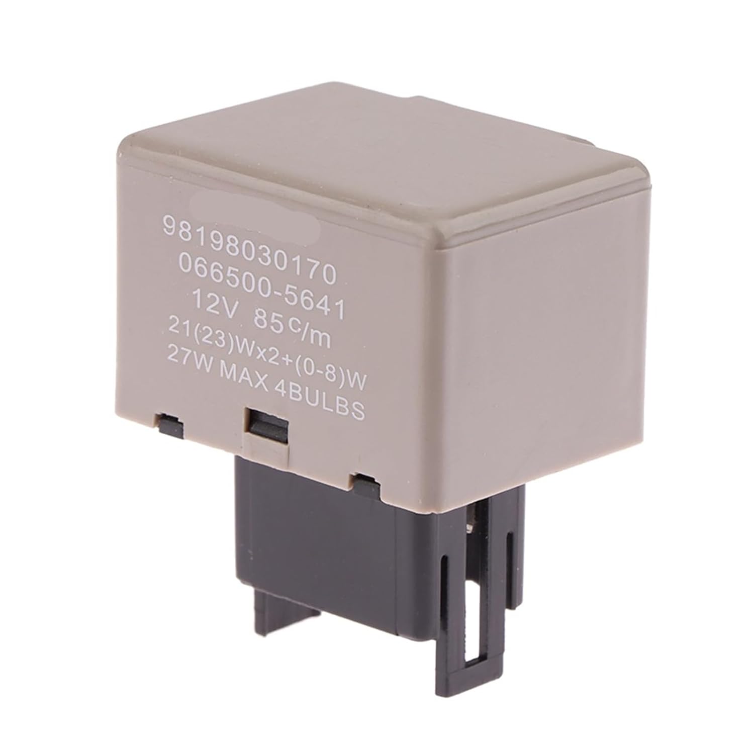 OBABO 1 Piece Turn Signal Flasher Speed Adjustable 81980-50030 Electronic Flasher Relay