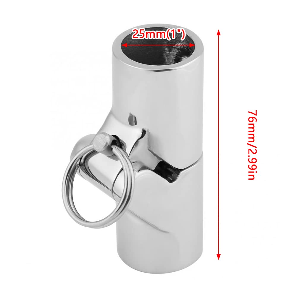 Connettore per tubi per barche, Marine 316 in acciaio inossidabile pieghevole girevole accoppiamento tubo connettore per tubi per barche montaggio hardware
