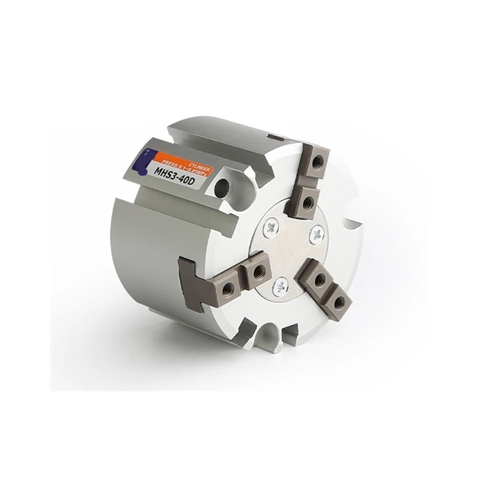 MHS2/3/4 Parallel Luft Greifer Finger Klaue Pneumatische Aluminium Klemme Finger 1Pcs(MHS4-16D)