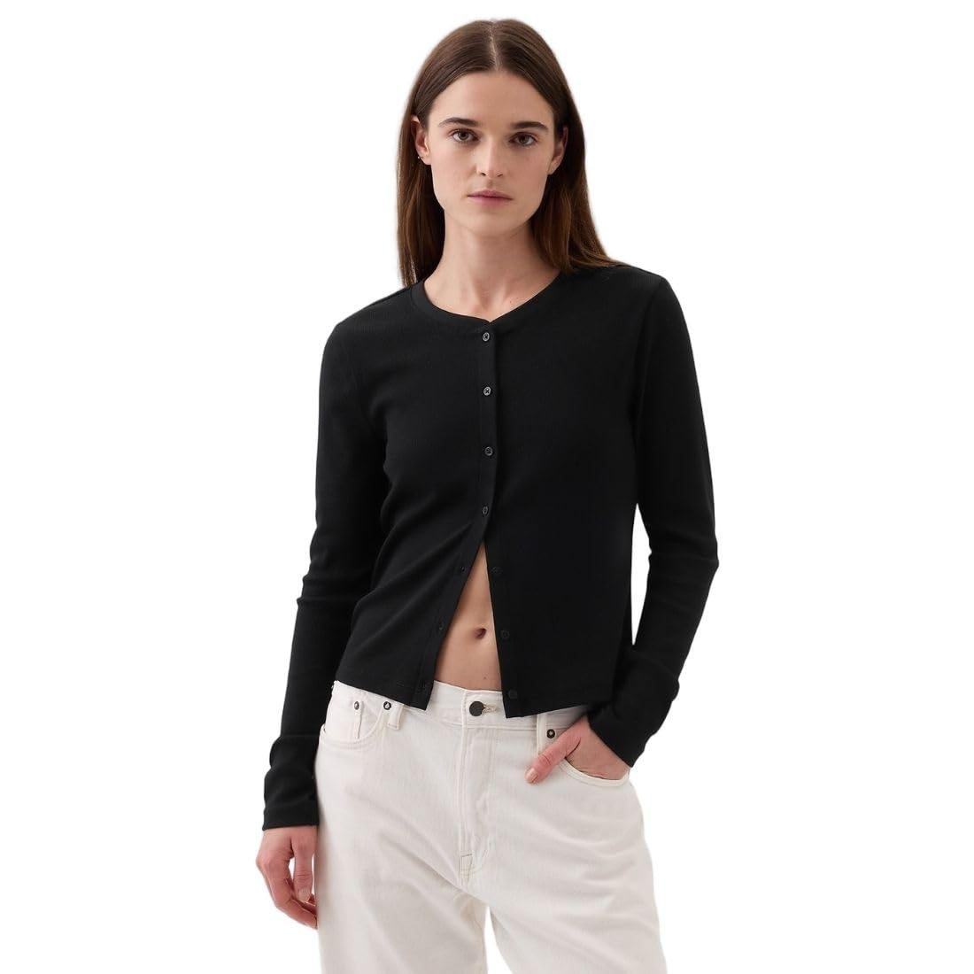 Women's Cotton Blend Casual Cardigan Sweater