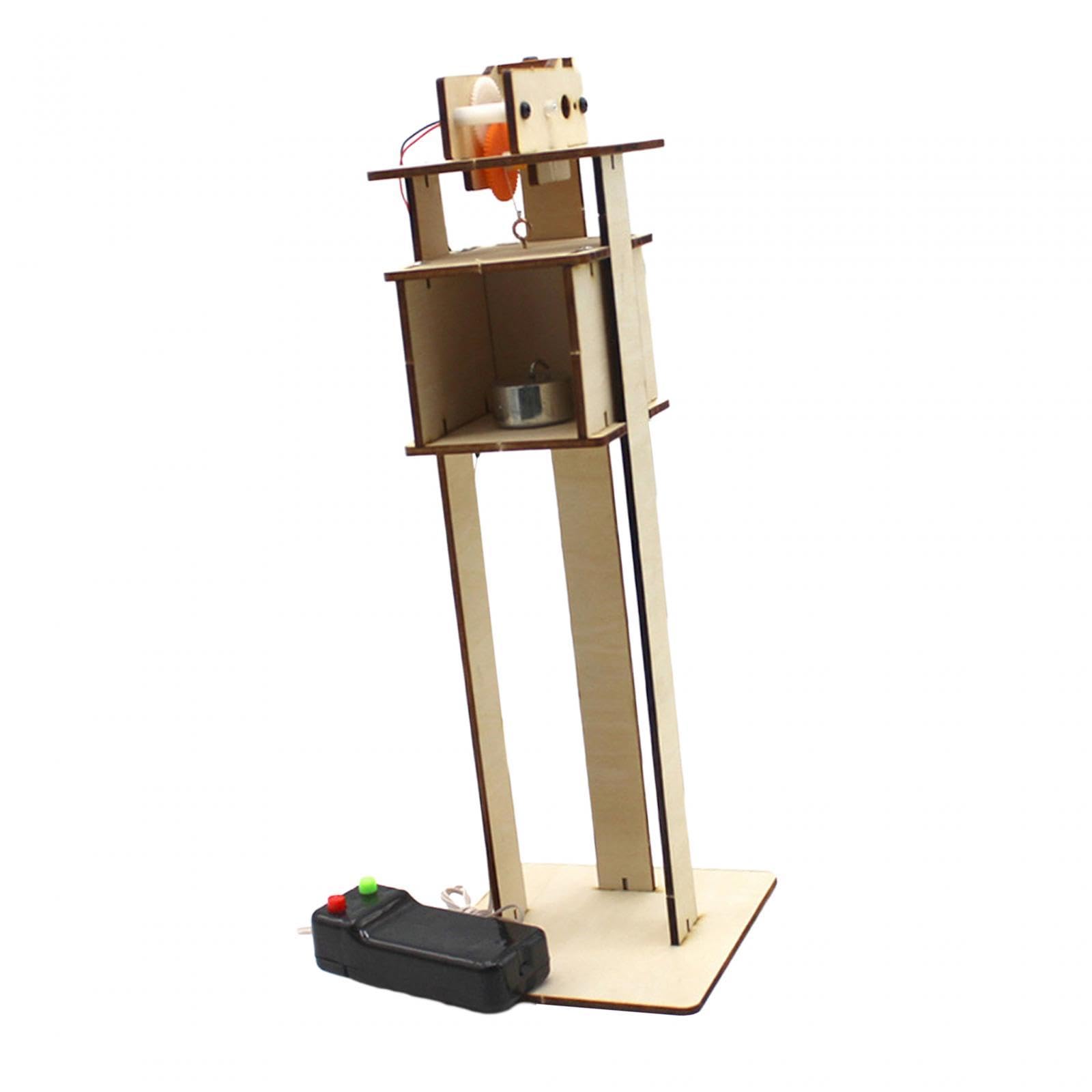 Lot de 5 élévateurs élévateurs électriques pour enfants - Cadeau créatif pour débutants - 100 mm x 100 mm x 280 mm