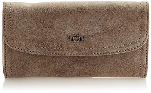 Fritzi aus Preussen Damen Fritzi Heide Geldbörse, Old Wood, One Size