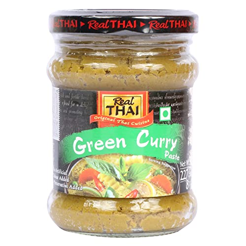 Image of Real Thai Green Curry Paste, 227Gram (Pack Of 3