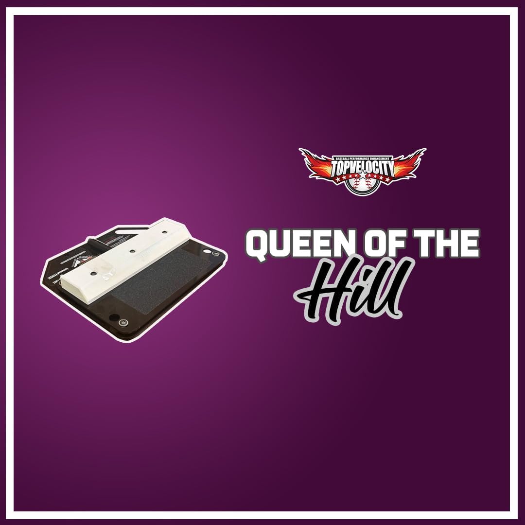 Queen of The Hill Pitching Trainer and Fastpitch Development Program, for Increasing Softball Pitching Velocity
