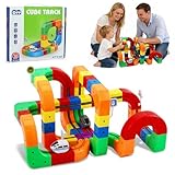 Yapasopu Ensemble de Train Cube Magique 123 pièces, Ensemble de Train électrique, mises en...