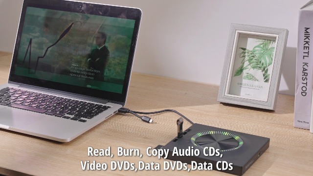 Amazon.com: ROOFULL External DVD Drive, CD Drive Burner DVD Player
