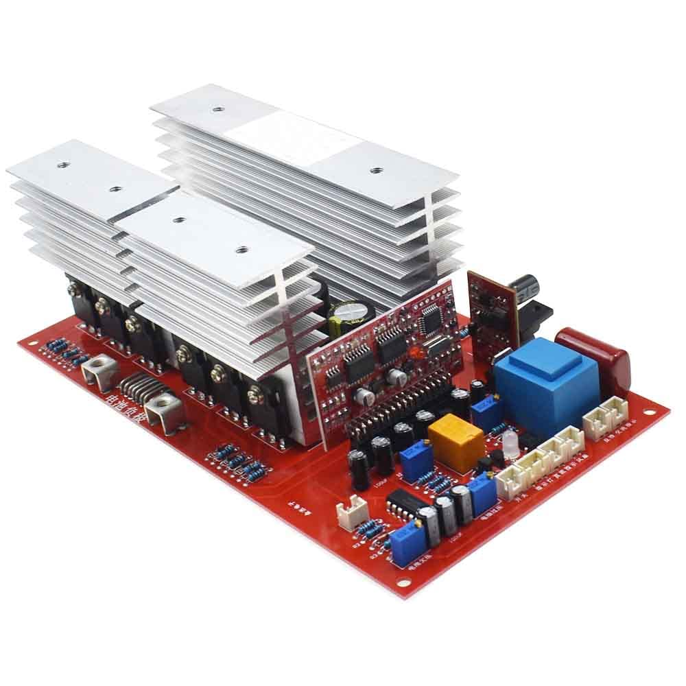 DC 24V 36V 48V 60V to AC 3500W 5500W 6000W 7500W Pure Sine Wave Inverter Frequency High Power Converter Finish Board Test (72V 7500W)