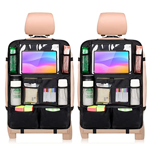 Eucomir Organizer Auto, 2 Pezzi Organizer Sedile