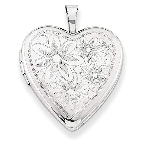 Sterling Silber, 20 mm, mit Gänseblümchen Cover