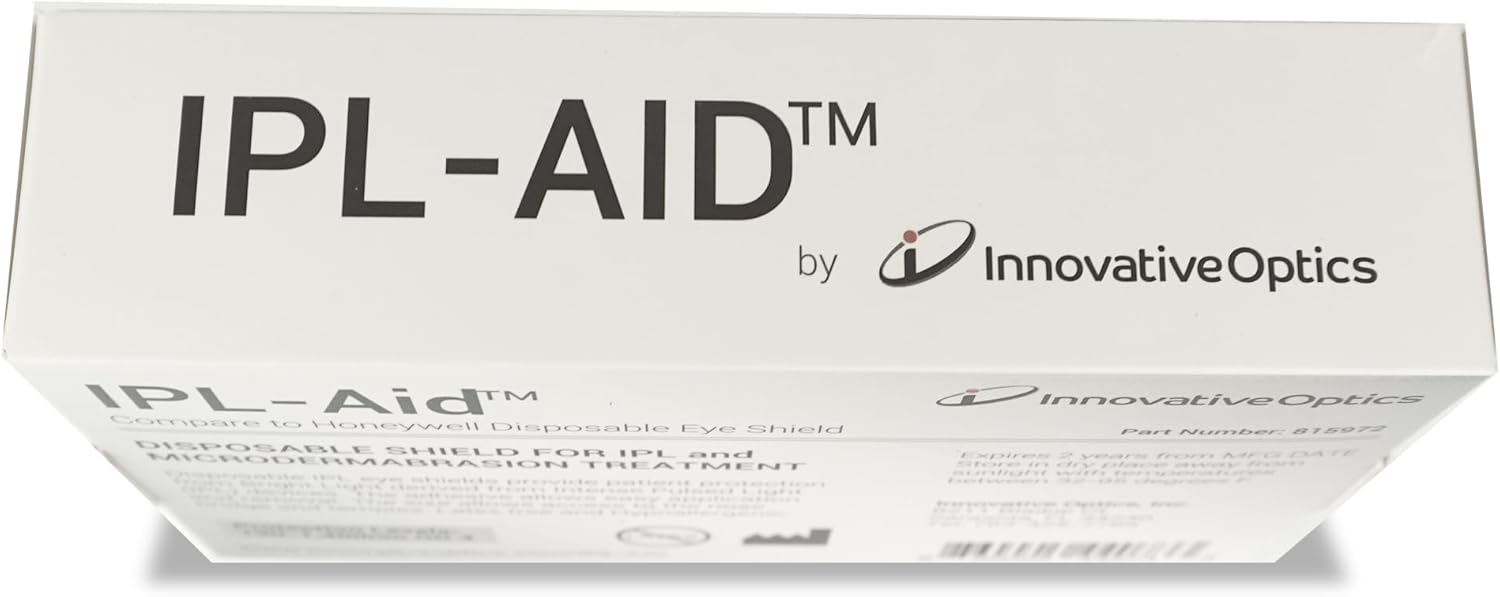IPL-AID: Disposable Eye Shield for Safe IPL Treatment. Protect Your Eyes with Precision and Comfort