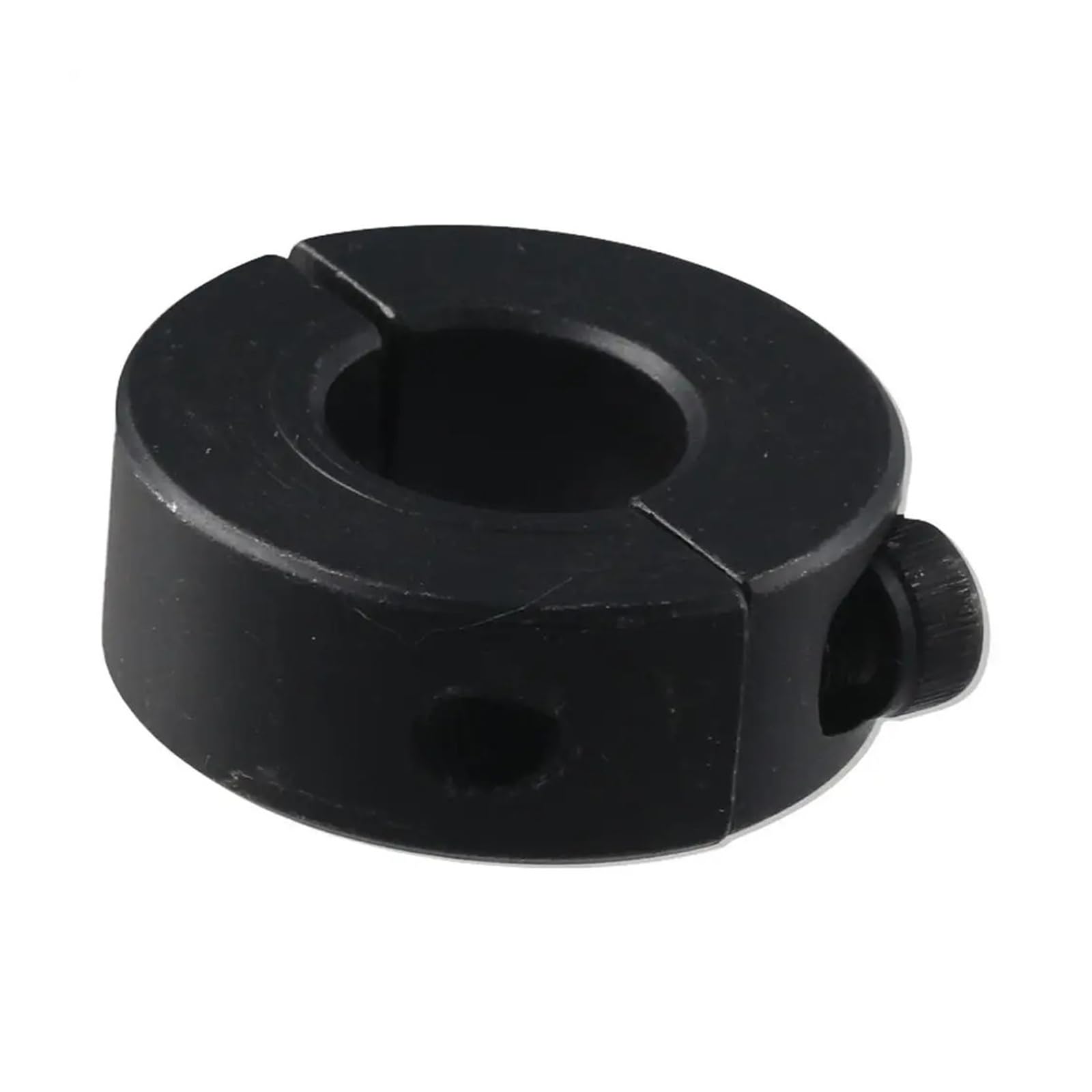 Colliers d'arbre séparés en acier au carbone noir diamètre intérieur 6-55