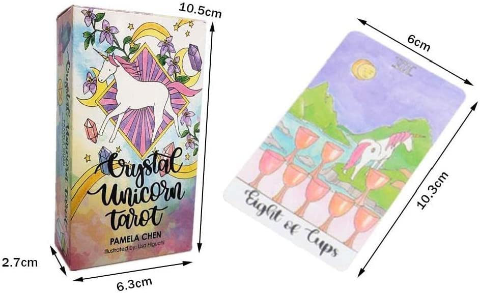 タロットカード　クリスタルユニコーン タロット　正規品 Crystal Unicorn Tarot クリスタル・ユニコーン・タロット : HERITAGE