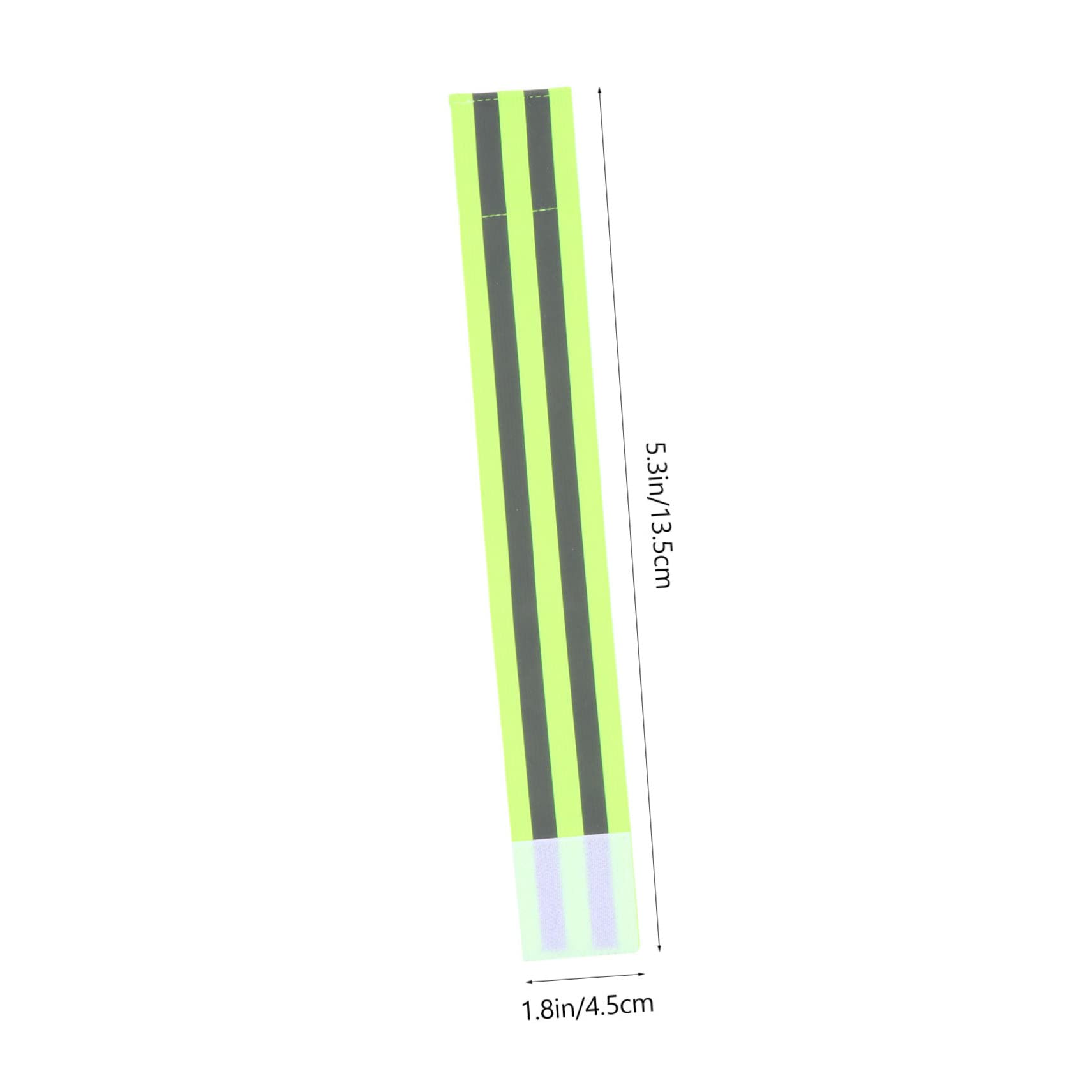 BESPORTBLE Set di Gambe con Nastro Riflettente di Avvertimento da 4 Pezzi Poliestere Fluorescente per Corsa Notturna