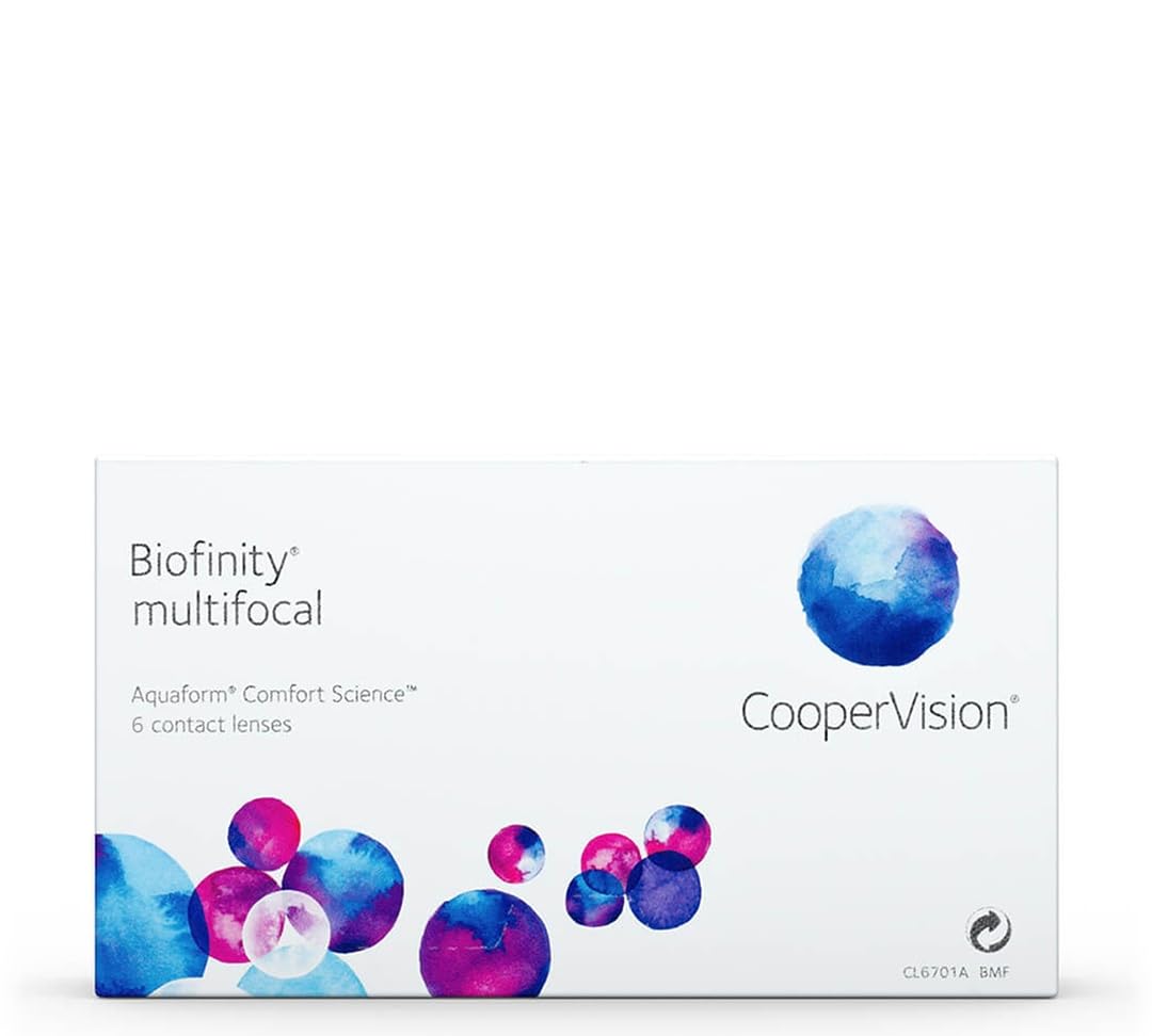 Biofinity multifocal - [D-Profil] Monatslinsen weich, 6 Stück, BC 8.6 mm/DIA 14.0 mm/ADD +2.00 D / +5.5 Dioptrien