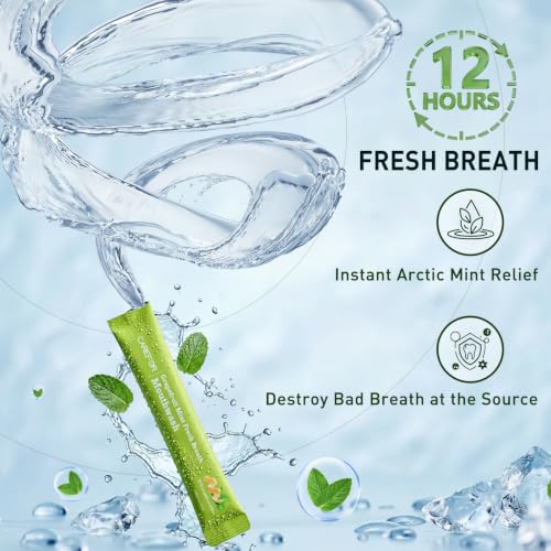 Image of Travel Size Mouthwash Alcohol-Free Gentle Mini Individual Portable 20 Packs