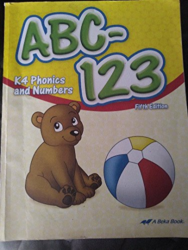 ABC-123: K4 Phonics and Numbers, 5th Edition Paperback