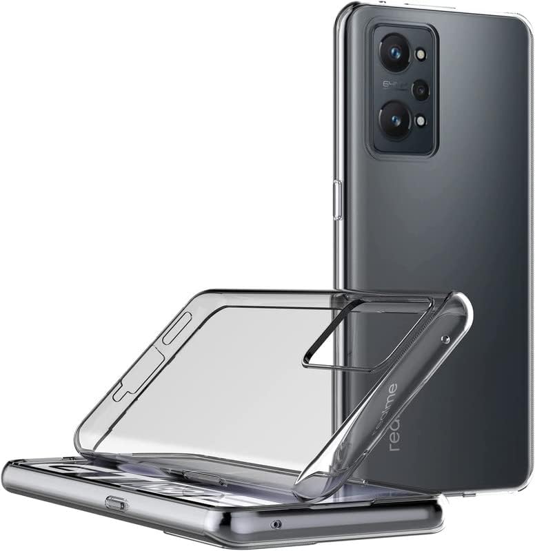Image of XIVY Crystal Clear Hard Case Cover for Realme GT Neo 2 5G - Ultra Hybrid Transparent Shockproof Back Cover with Anti-Yellow | Camera Protective Case