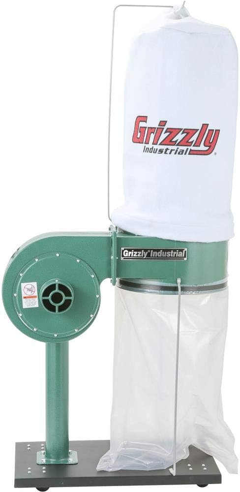 Grizzly Industrial G8027-1 HP Dust Collector - Vacuum And Dust Collector Accessories - 