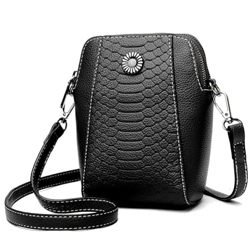 Sac en cuir Elmyse fini le sac lourd avec ce modèle à corps croisé