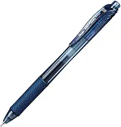 Pentel Caneta Gel Energel X 0.5mm Azul Marinho Retratil SM/BLN105-CA