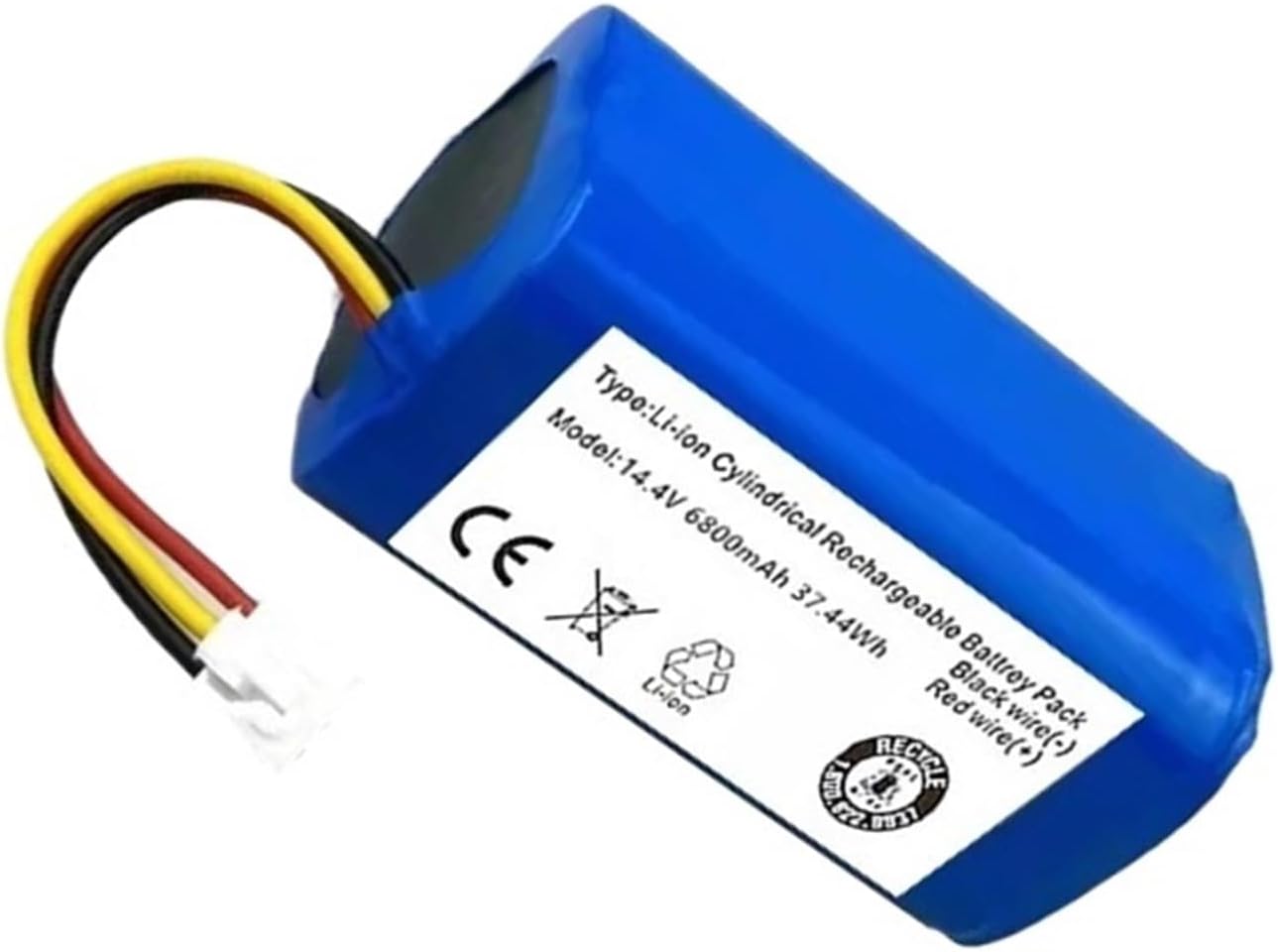 14.4V 4800mAh Battery, Compatible For Liectroux, C30B Robot Vacuum Cleaner Battery(2800mAh)