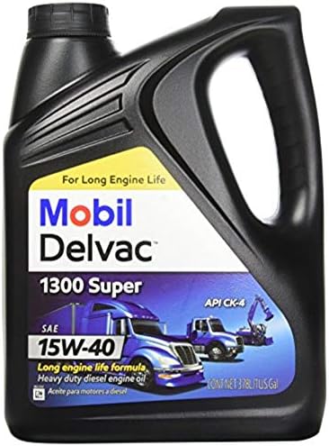 Mobil 1 112786 15W-40 Delvac 1300 Super Motor Oil - 1 Gallon