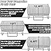 Gardenature 14FT Trampoline Tent(Tent Only), Fit for 8 Curved Poles Round Trampolines, Shade Cover with LED Light, Outdoor Trampolien Accessories, Anti-Tear, Gray