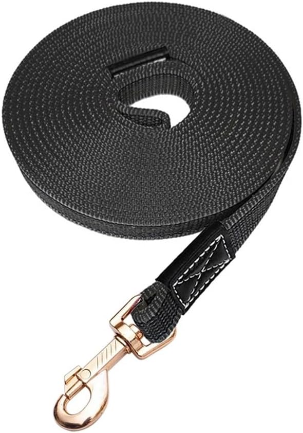 Dog Towing Rope,Long Dog Leash Lead Towing Rope Walking Training Strap Durable Strong Leashes Anti-Slip Pet Traction Accessories Dog Lead(Black,500x2cm)
