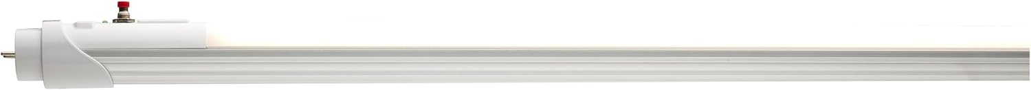Satco S11730 15W 48 Inch T8 LED Lamp, Type B Ballast Bypass with Battery Backup, CCT Selectable 3500K/4000K/5000K Neutral White to Natural Light, 1850-2000 Lumens, White, 120-277V, G13