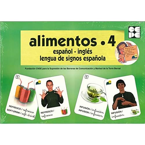 Vocabulario fotográfico elemental - Alimentos 4 (bebidas) (Vocabulario fotográfico elemental (español,inglés,lengua de signos española))