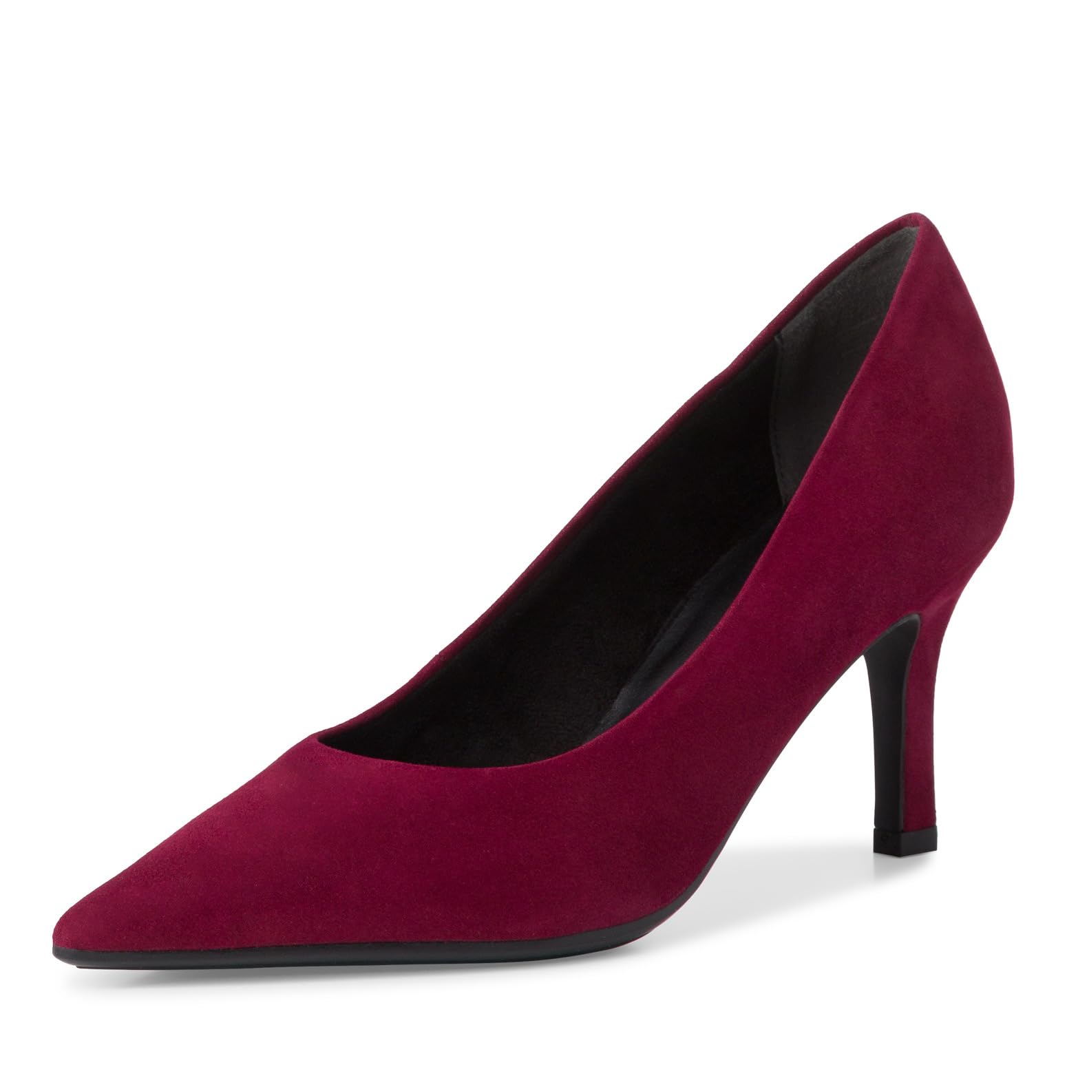 Tamaris Women's Stiletto Heel Pumps, Red Structure, 6.5 UK