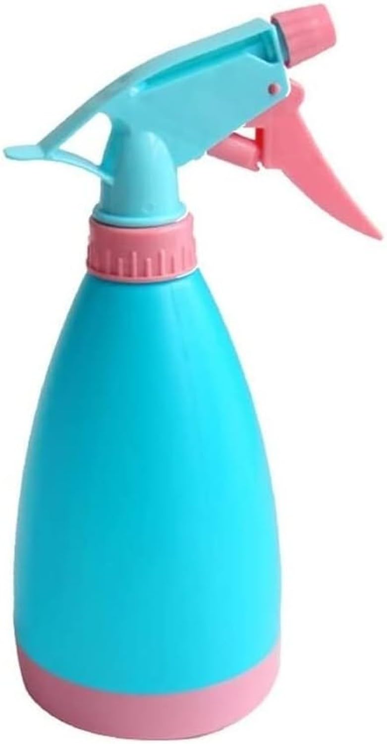 WOMGKDA Houseplant Watering Can Espoo Sprinkling Can Small Plastic Watering Pot for Bonsai Flower Spray Bottle with Narrow Spout Sprayer Blue, Blue