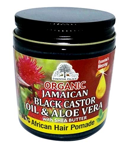 Organic Black Castor Oil & Aloe Vera with Shea Butter 4oz