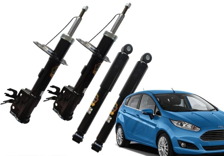 KIT 4 AMMORTIZZATORI ANTERIORI + POSTERIORI PER FORD FIESTA VI DAL 2008 AL 2012