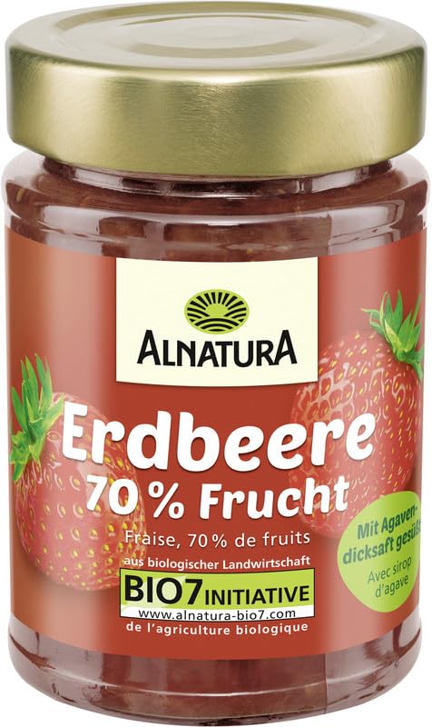 Alnatura Bio Aufstrich Erdbeere 70%, 200 g