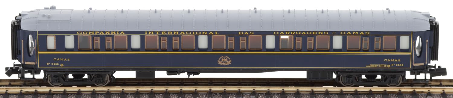 RENFE, set di 3 unità CIWL "Castellano Expreso", vagone per trasporto bagagli + 2 carrozze letto Lx, epoca IV