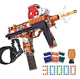 Funisty Electric Gel Ball Blaster - Splatter Gel Ball Toy Orbeez Gun Mag Optional with 30000 Water Beads for Summer Gift Yard Game Ages 12+(RED)…