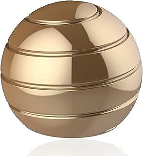 Panshi Kinetic Desk Spinning Toy,Full Body Optical Illusion Spinner Ball Gadget for Office, Adults and Kids