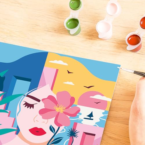 Creart peinture au numéros : Dreaming Woman / Marion Ravensburger Jeux France - vue 7