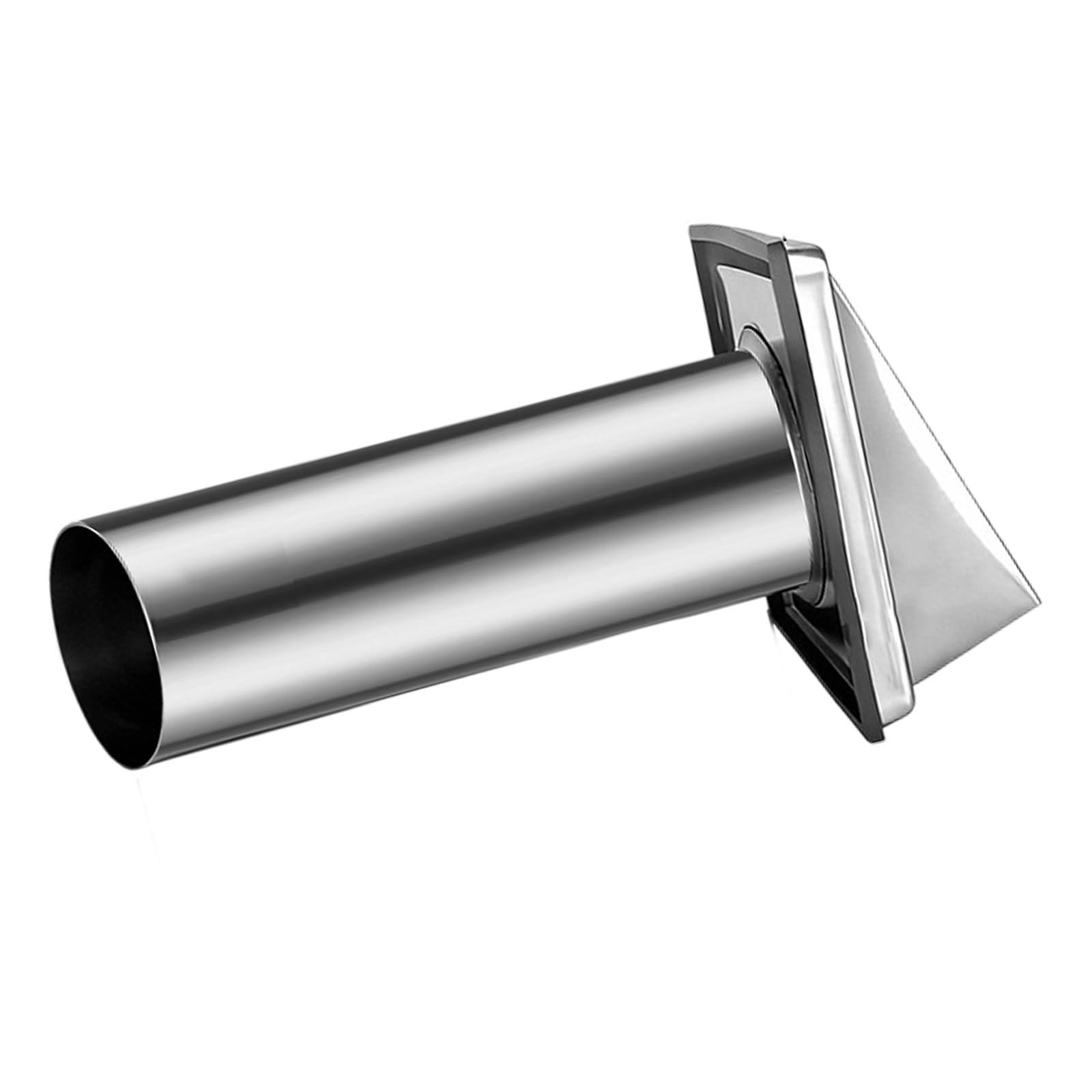 Elnwnnkc Multicolor Stainless Steel External Wall Rain Hat Extended Air Outlet Wall Air Vent Extract Valves Grille Ducting Cover Enduring Ducting Ventilation Exhaust Grille