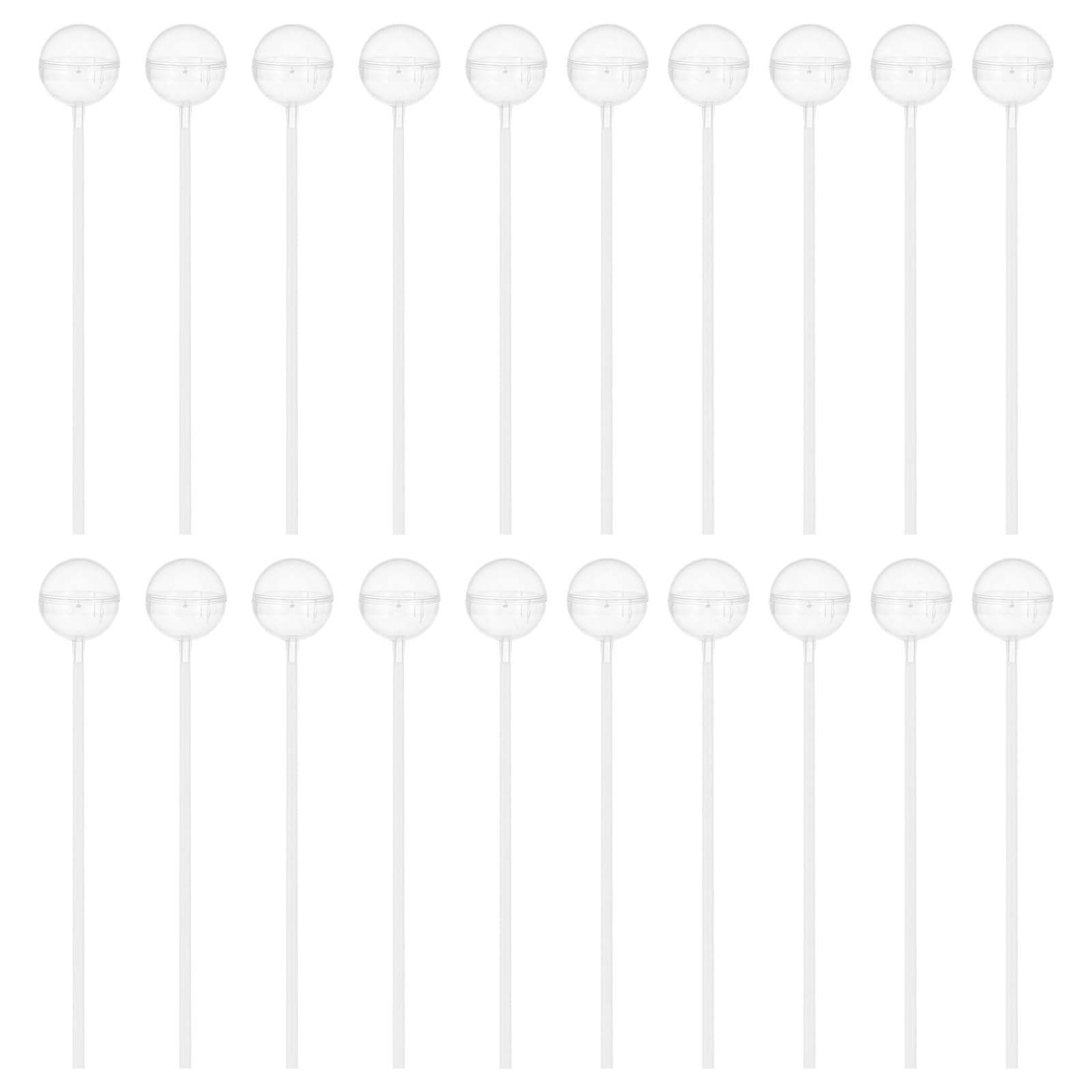Support plastique pour bouquet : 100 pièces TEHAUX pour fixation de fleurs et chocolat