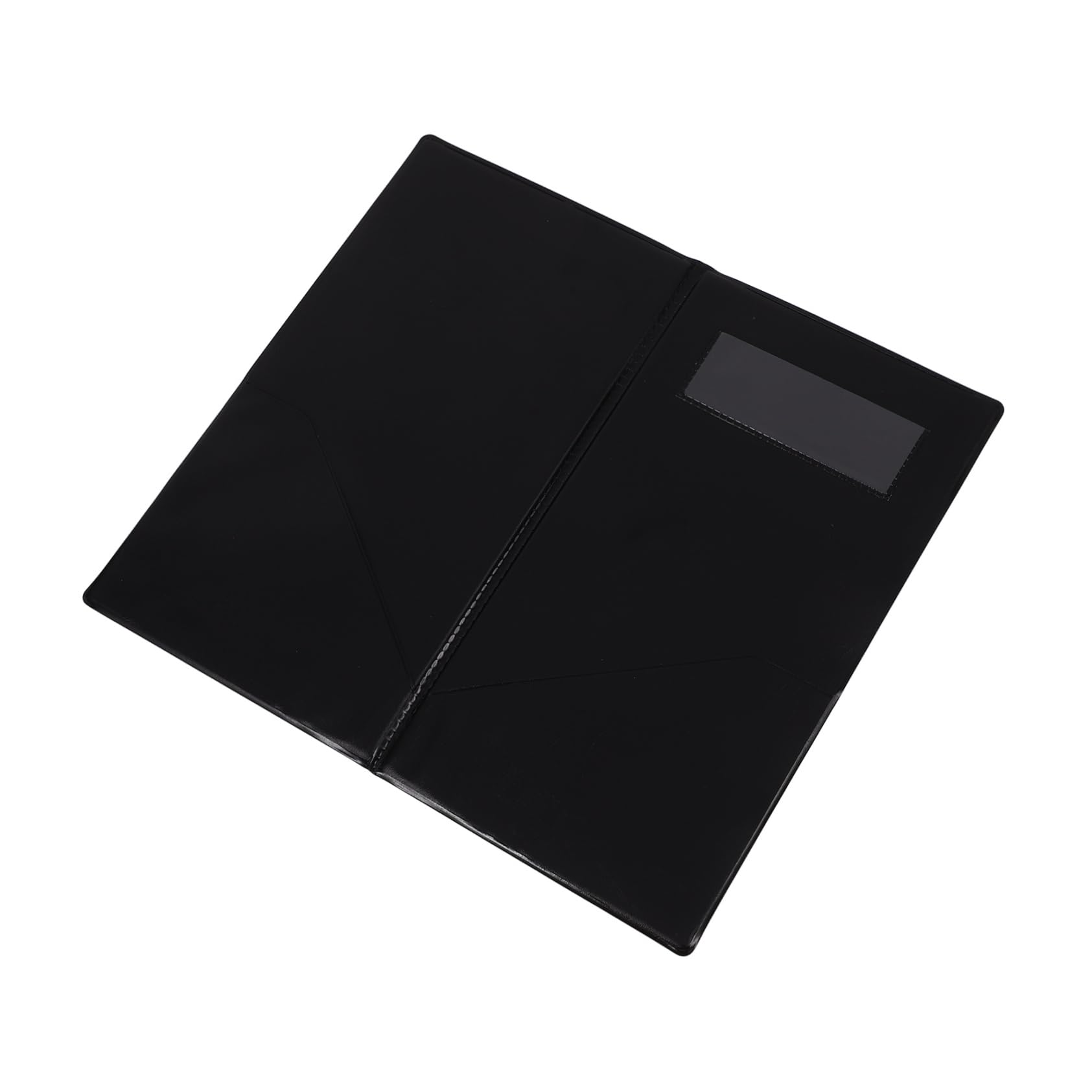 SEWACC Restaurant Supplies Check Book Restaurant Receipt Holder Restaurant Bill Book Meal Bill Holder Guest Bill Card Holder Restaurant Order Holder Server Book Check Bill Book Pu Black