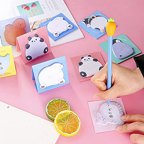 8 Pezzi Mini Note Adesive, Note Appiccicose, Note